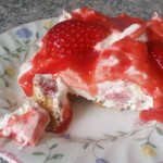 homemade strawberry cheesecake ~ deanysdesigns.co.uk