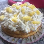 homemade fresh pineapple cake - deanysdesigns.co.uk