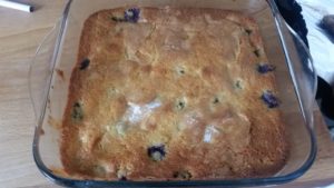 Homemade Blueberry & lemon buttermilk cake - deanysdesigns.co.uk