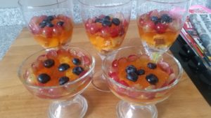 homemade tutti fruity cocktail trifle - deanysdesigns.co.uk