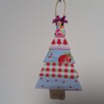 handmade scrap fabric christmas tree decorations - deanysdesigns.co.uk